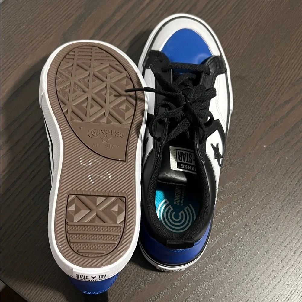 Converse kids Pro Blaze Multicolor Leather Low-Top Sneakers NWOT